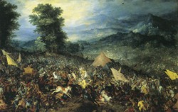 La mítica batalla de Gaugamela frente a los persas de Darío III