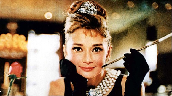 Audrey Hepburn en Desayuno con Diamantes