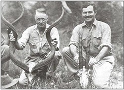 Hemingway con cuernos