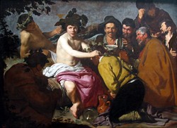 El triunfo de Baco (Los borrachos) de Velzquez (El Prado)