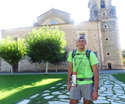 Romerillo en la monumental iglesia de Villafranca del Bierzo