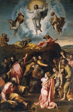 La Transfiguración de Juan Francisco Penni