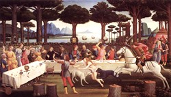 Historia de Nastagio degli Onesti (Episodio 3) de Botticelli