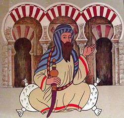 Abderramn III en Medina Azahara, donde vivi y muri